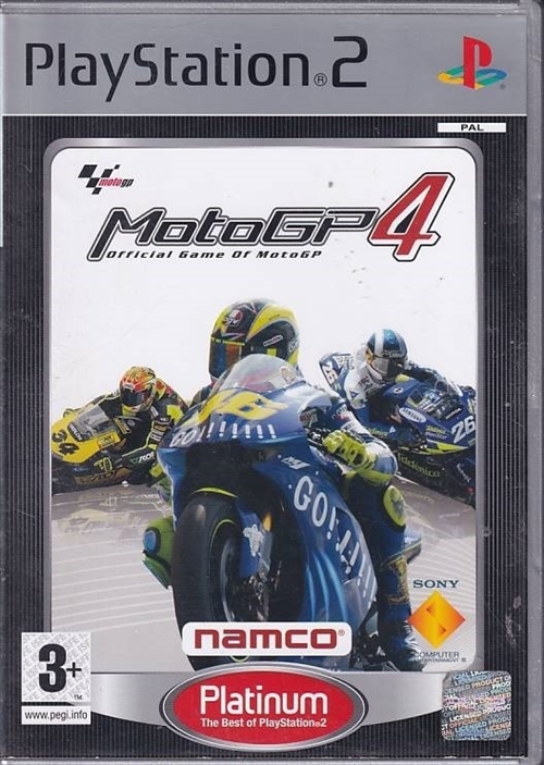 MotoGP 4 - Platinum - PS2 (B Grade) (Genbrug)